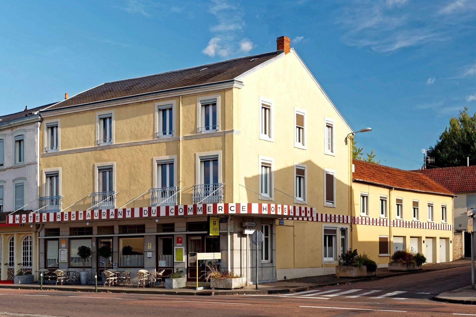 Contact Hotel Du Commerce Et Son Restaurant Cote A Cote Autun Eksteriør billede
